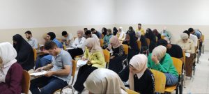 Read more about the article بالصور / طلبة كلية التمريض يواصلون أداء الإمتحانات النهائية بإشراف الأستاذ الدكتور علي كريم خضير الجبوري عميد كلية التمريض ومتابعة معاوني العميد للشؤون العلمية والإدارية وأعضاء اللجنة الإمتحانية من التدريسيين والفنيين بمشاركة فريق الدعم التقني في كلية التمريض.   إعلام كلية التمريض