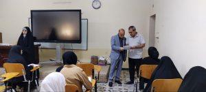 Read more about the article بالصور / الأستاذ الدكتور علي كريم خضير الجبوري عميد كلية التمريض يتفقد اليوم السبت الموافق 16 أيلول 2023 سير الإمتحانات النهائية التقويمية الدور الثاني لطلبة كلية التمريض الدراسة الأولية.   إعلام كلية التمريض