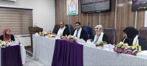 Read more about the article كلية التمريض تناقش رسالة ماجستير حول أثر تمارين توازن الجلوس في مستوى الحركة والتحكم