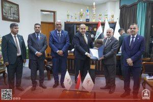 Read more about the article رئيس جامعة وارث الانبياء( ع ) يهنئ عميد كلية التمريض