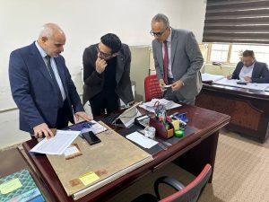 Read more about the article بالصور / جانب من متابعة السيد عميد كلية التمريض لاعمال اللجنة الإمتحانية الخاصة بالدراسات العليا واللجنة الإمتحانية الخاصة بالدراسة الأولية الصباحية والمسائية وبحضور السيد معاون العميد للشؤون الإدارية والمالية في كلية التمريض رئيس اللجنه الإمتحانية الخاصة بالدراسات العليا والاساتذه أعضاء اللجنة الامتحانية.    إعلام كلية التمريض