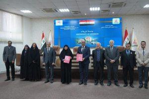 Read more about the article جامعة كربلاء توقع الية تعاون علمي مع جامعة الزهراء للبنات في كربلاء