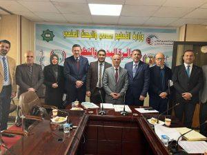 Read more about the article رئيس فرع تمريض الصحة النفسية والعقلية  رئيس لجان تطوير وتحديث مناهج التمريض في العراق يحضر اجتماعا  وزاريا