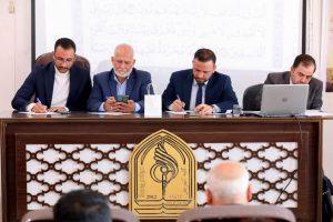 Read more about the article بالتعاون مع العتبة العباسية المقدسة كلية التمريض تقيم المسابقة القرآنية الثانية لحفظ وتلاوة القرآن الكريم