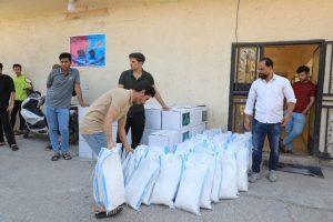 Read more about the article التعليم تختتم حملتها الرمضانية بتوزيع السلات الغذائية على طلبة الأقسام الداخلية في المستنصرية