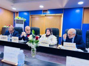 Read more about the article عميد كلية التمريض يشارك في الإجتماع الدوري الرابع لأعضاء لجنة عمداء كليات التمريض