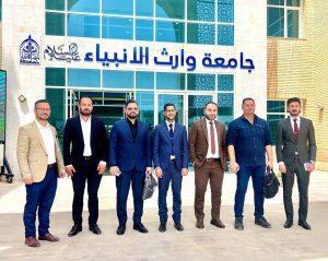 Read more about the article فريق الدعم التقني في كلية التمريض ينفذ ورشة عمل في جامعة وارث الانبياء” عليه السلام “