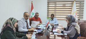 Read more about the article بالصور / السيد معاون العميد للشؤون الإدارية والمالية في كلية التمريض الأستاذ المساعد الدكتور زكي صباح مصيحب يلتقي اليوم الأربعاء الموافق 29 آيار 2024 بمنتسبي شعبتي الموارد البشرية والشؤون المالية . إعلام كلية التمريض