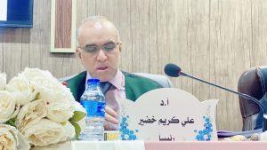 Read more about the article رئيس فرع تمريض الصحة النفسية والعقلية رئيساََ في لجنة مناقشة أطروحة الدكتوراه