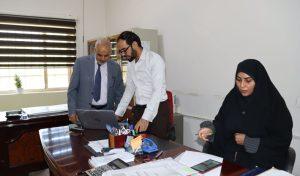 Read more about the article بالصور / الجولة التفقدية للسيد عميد كلية التمريض الأستاذ المساعد الدكتور سلمان حسين فارس الگريطي الى اللجنة الإمتحانية الخاصة بالدراسة الأولية الصباحية والمسائية في كلية التمريض مع تواصل أعمالهم أدخال البيانات في السجلات الخاصة بدرجات الطلبة للإمتحانات النهائية للعام الدراسي 2023 – 2024.     إعلام كلية التمريض