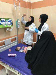 Read more about the article بالصور / طلبة المرحلة الثالثة في كلية التمريض جامعة كربلاء يواصلون التدريب الصيفي في مستشفى كربلاء التعليمي للأطفال ومستشفى الهندية التعليمي للدراستين الصباحية والمسائية.   إعلام كلية التمريض