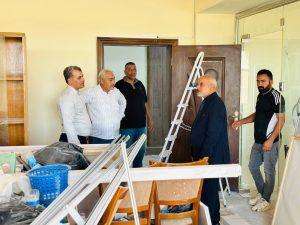 Read more about the article عميد كلية التمريض يتفقد سير العمل لصيانة وتأهيل القاعات الدراسية