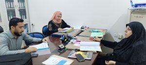 Read more about the article بالصور / بتوجيه من السيد عميد كلية التمريض الأستاذ المساعد الدكتور سلمان حسين فارس الگريطي ومتابعة الأستاذ المساعد الدكتور حسن عبد عذبي معاون العميد للشؤون العلمية والدراسات العليا في كلية التمريض اللجنة الإمتحانية في كلية التمريض الخاصة بطلبة الدراسات العليا الدور الثاني للعام الدراسي 2023 – 2024 تواصل أعمالها لإنجاز الإمتحانات النهائية لطلبة الدراسات العليا الدور الثاني .    إعلام كلية التمريض