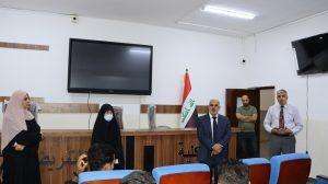 Read more about the article عميد كلية التمريض يلتقي طلبة الدراسة الأولية المسائي مهنئا ً بالعام الدراسي الجديد