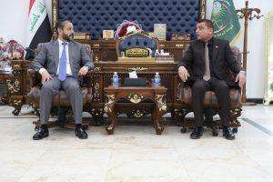 Read more about the article وزير التعليم العالي والبحث العلمي الدكتور نعيم العبودي يصل إلى ذي قار لافتتاح ومتابعة مشاريع الجامعات في المحافظة