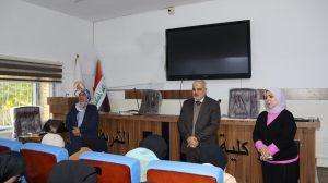 Read more about the article الصور / عميد كلية التمريض الأستاذ المساعد الدكتور سلمان حسين فارس الگريطي وبرفقته الأستاذ المساعد الدكتور حسن عبد الله عذبي المالكي معاون العميد للشؤون العلمية والدراسات العليا في كلية التمريض يتفقد اليوم الأثنين الموافق ٢٣ كانون الأول ٢٠٢٤ سير الإمتحانات النهائية لطلبة للدراسة الأولية الفصل الدراسي الأول للعام الدراسي الحالي ٢٠٢٤ – ٢٠٢٥ للدراستين الصباحية والمسائية. إعلام كلية التمريض