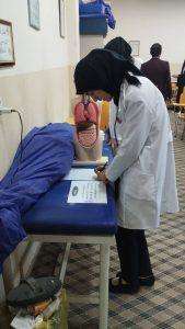 Read more about the article طلبة كلية التمريض يؤدون الاختبارات العملية والنظرية