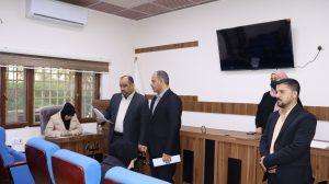 Read more about the article طلبة الدراسات العليا يواصلون أداء الإمتحانات النهائية  للفصل الدراسي الاول