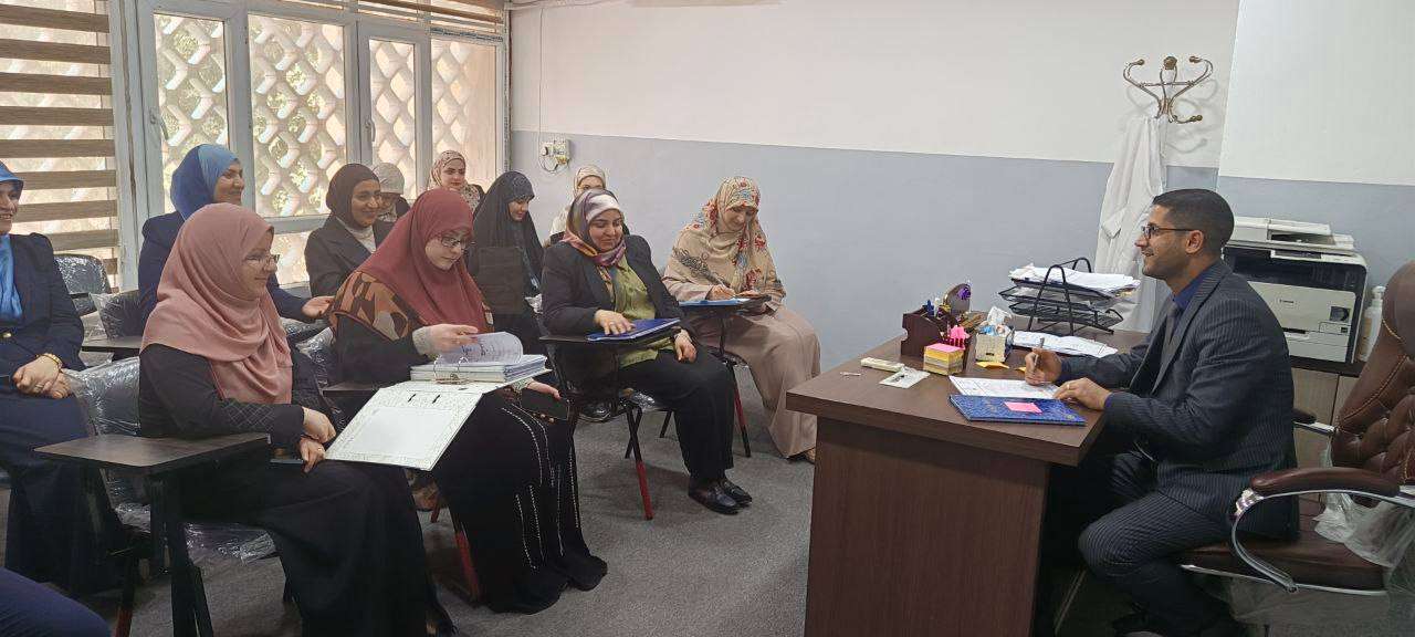 You are currently viewing اجتماع لمتابعة استكمال إجراءات المختبرات العلمية في فرع العلوم الأساسية