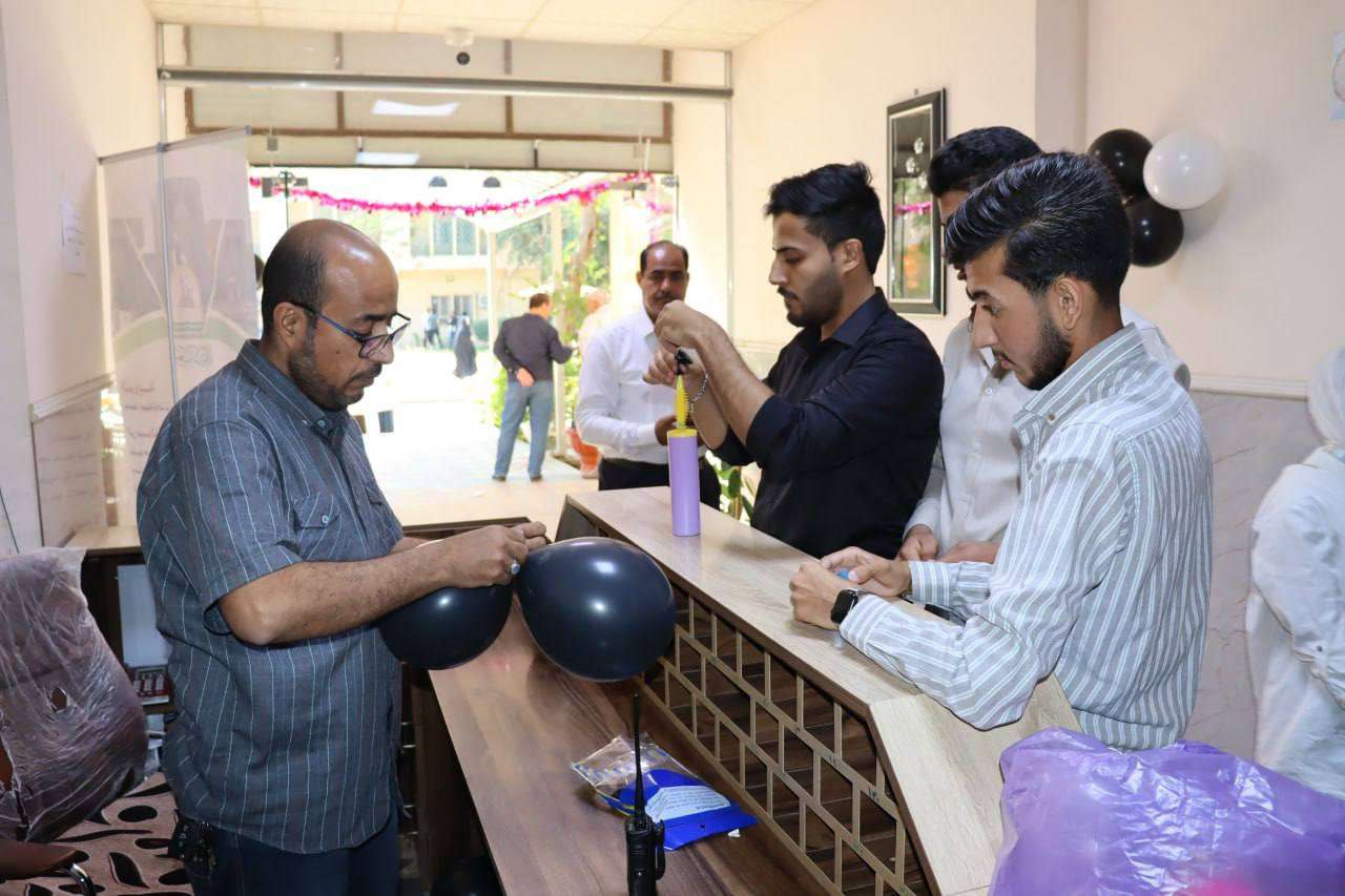 You are currently viewing كلية التمريض تكتسي بحلة جديدة استعداداً للمؤتمر العلمي الدولي الأول