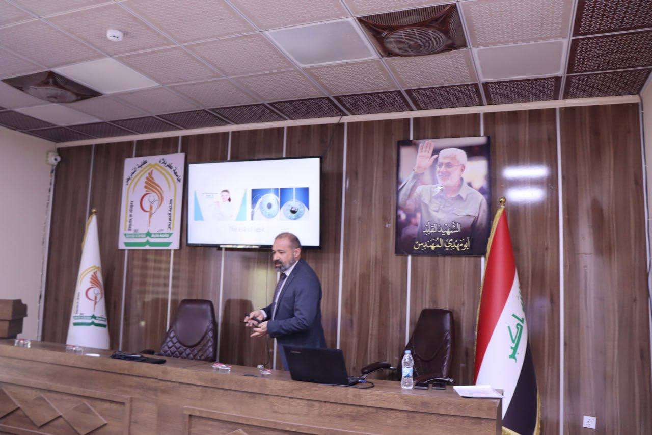 Read more about the article كلية التمريض تحتضن اختبار صلاحية التدريس بالتعاون مع مركز التعليم المستمر في جامعة كربلاء