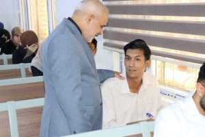 Read more about the article انتهاء الامتحانات النهائية لطلبة المرحلة الأولى في كلية التمريض – جامعة كربلاء للعام الدراسي 2024–2025