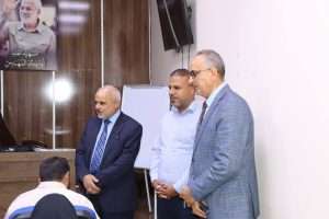 Read more about the article طلبة الماجستير يؤدون امتحان مادة “الحالات الطارئة”