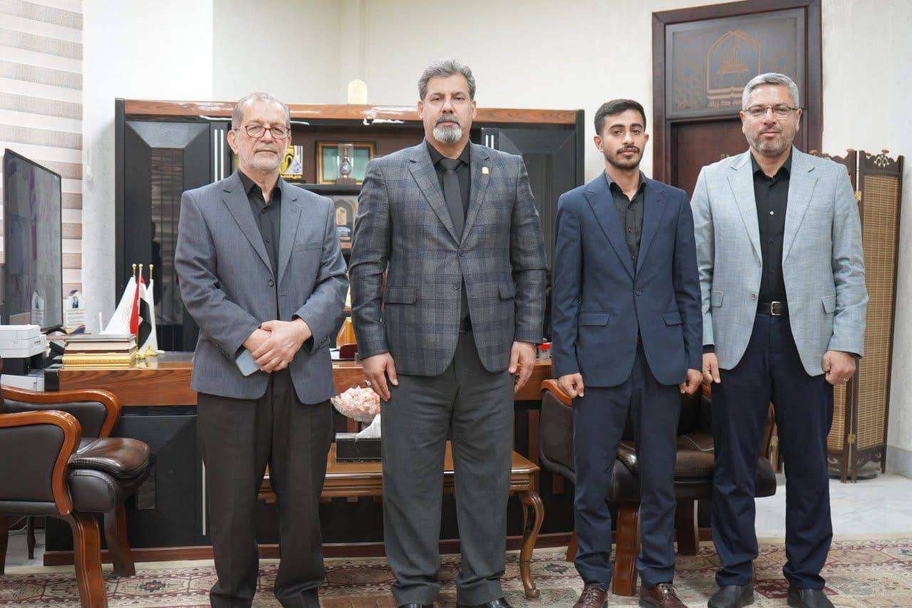 Read more about the article السيد رئيس الجامعة يستقبل وفد مؤسسة صندوق وارث الخيرية لبحث التعاون في المجال الصحي