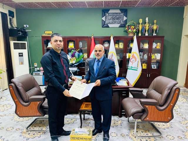 Read more about the article كلية التمريض بجامعة كربلاء تكرّم لجنة مناقشة رسالة ماجستير.