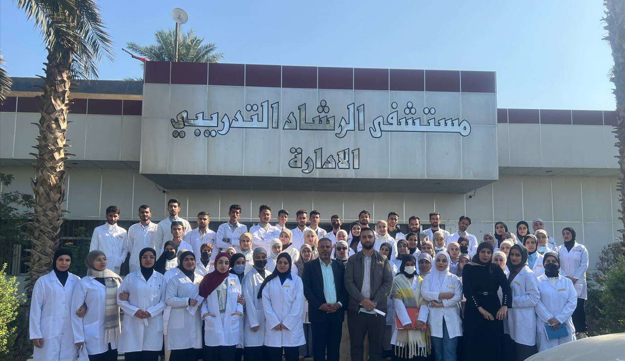 Read more about the article فرع تمريض الصحة النفسية ينفّذ زيارة علمية إلى مستشفى الرشاد التعليمي للطب النفسي في بغداد