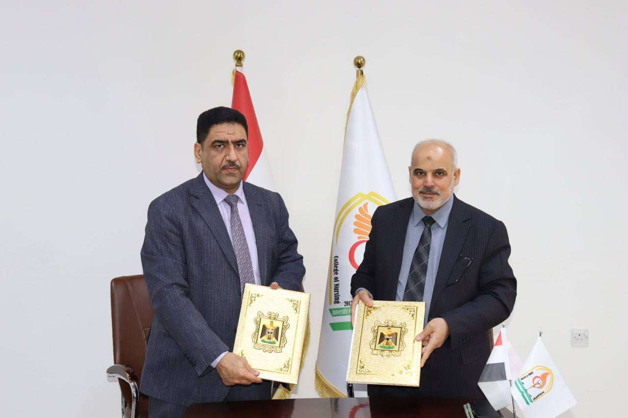 You are currently viewing كلية التمريض في جامعة كربلاء توقّع اتفاقية توأمة وتعاون علمي مع كلية التمريض في جامعة الزهراوي