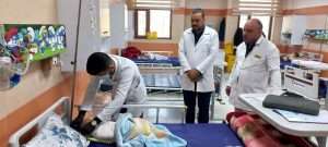 Read more about the article إجراء امتحان الأطفال العملي السريري النهائي لطلاب المرحلة الثالثة