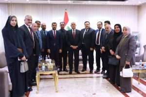 Read more about the article لقاء السيد عميد كلية التمريض بمعالي وزير الصحة لبحث دعم القطاع الصحي