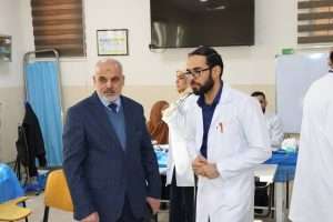 Read more about the article السيد العميد يتفقد امتحان أساسيات التمريض لطلبة المرحلة الأولى