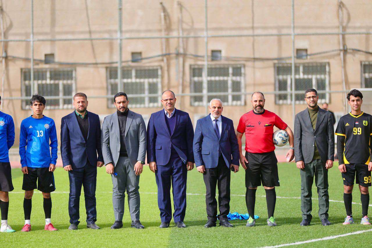 You are currently viewing اختتام بطولة كأس السيد العميد لخماسي الكرة على ملعب كلية التربية البدنية