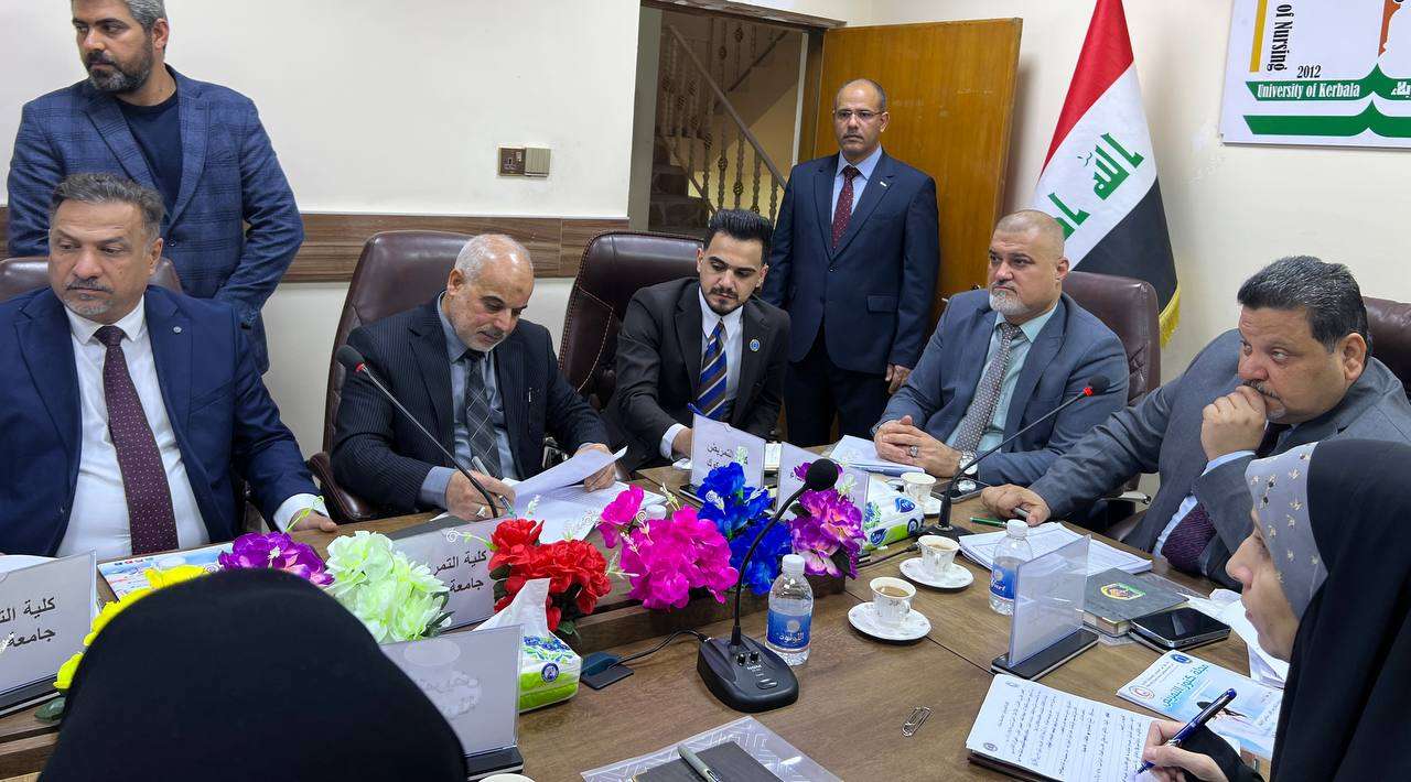 Read more about the article كلية التمريض في جامعة كربلاء تستضيف اجتماع لجنة عمداء كليات التمريض في العراق