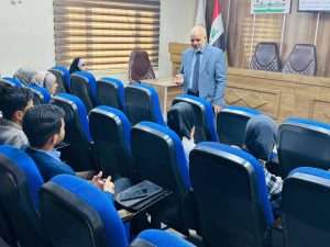 Read more about the article متابعة سير المحاضرات العلمية في القاعات الدراسية