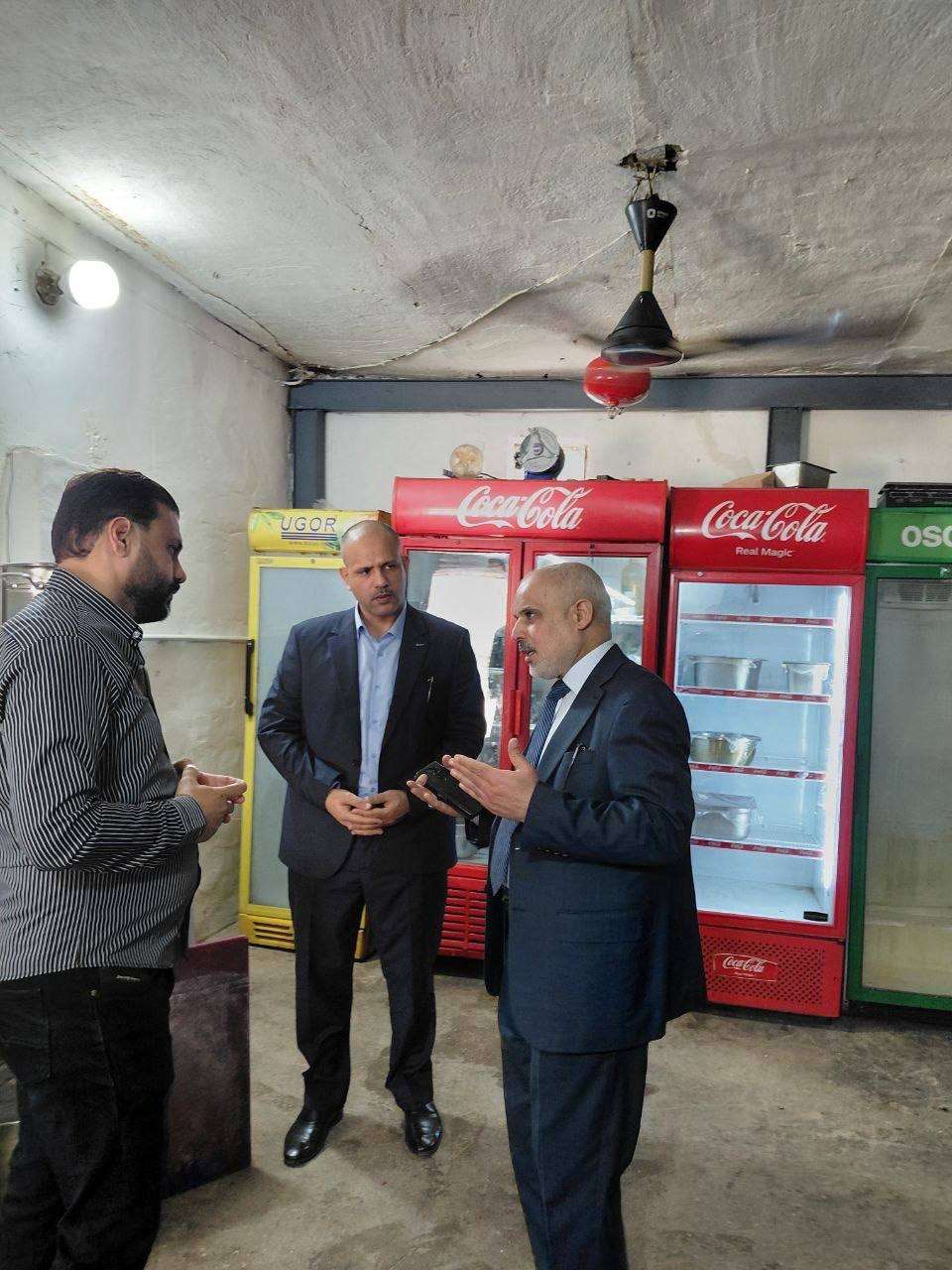 Read more about the article السيد عميد كلية التمريض يتفقد النادي الطلابي لمتابعة الالتزام بالضوابط الصحية